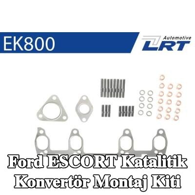 LRT Katalitik konvertör montaj kiti — 1990 Ford Escort
