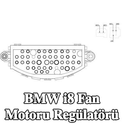 MAHLE Fan motoru regülatörü — BMW i8