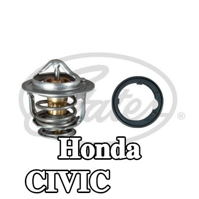 GATES ثرموستات 82°C, مع حشيات/مانعات تسرب — Honda Civic