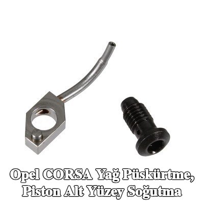 METZGER Yağ püskürtme, piston alt yüzey soğutma — 2016 Opel Corsa
