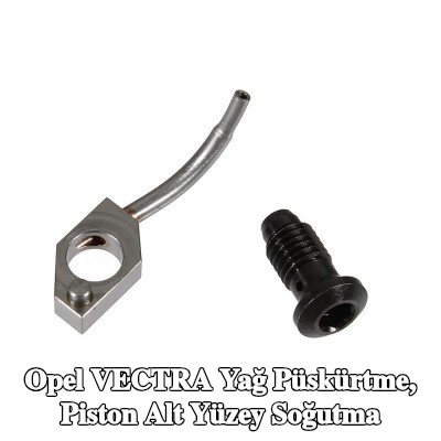 METZGER Yağ püskürtme, piston alt yüzey soğutma — Opel Vectra