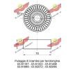 AUTOKIT Saptırma / kılavuz kasnağı, V-ribbed belt Ø: 70mm — Citroën C1 (2)