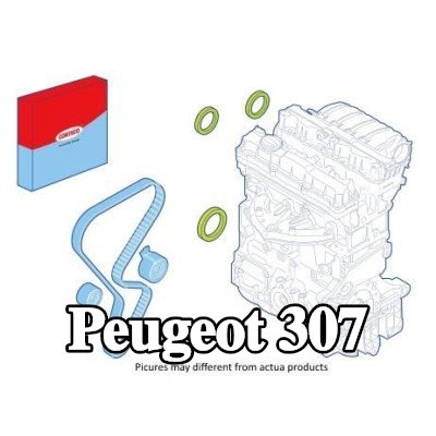 CORTECO مجموعة سدادات العمود, جانب بكرة المحرك — Peugeot 307