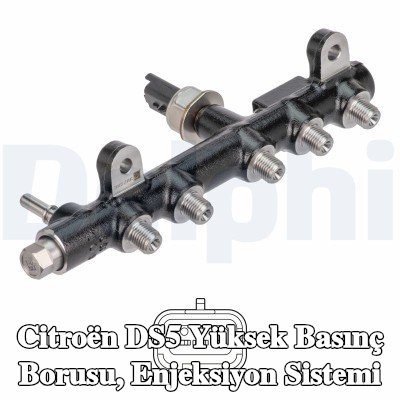 DELPHI Yüksek Basınç Borusu, enjeksiyon sistemi — Citroën Ds5