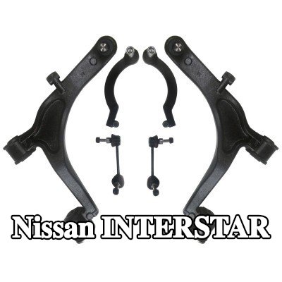 MASTER-SPORT مجموعة الوصلات, تعليق العجلة المحور الأمامي, المحور الأمامي الأيسر, المحور الأمامي الأيمن — Nissan Interstar