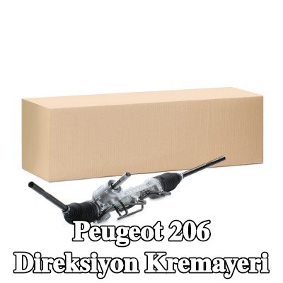 RIDEX Direksiyon kremayeri — Peugeot 206