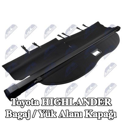 NTY Bagaj / Yük Alanı Kapağı — 2016 Toyota Highlander