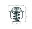 MAHLE Termostat 82°C, 52mm, 28mm, contalı/sızdırmaz — Honda Stream (1)