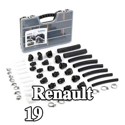 KUNZER خرطوم المبرد — Renault 19