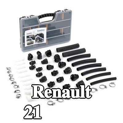 KUNZER خرطوم المبرد — Renault 21