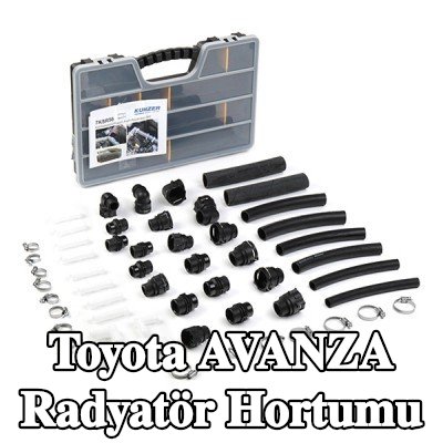KUNZER Radyatör hortumu — Toyota Avanza