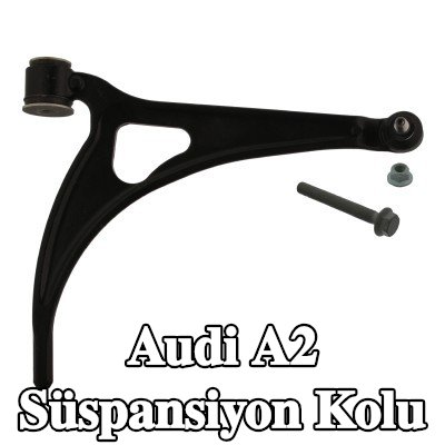 FEBI BILSTEIN Süspansiyon kolu Ön Aks Sağ, Alt, Dökme Çelik, bilyeli mafsal ile, vida ile, kilit somunu ile — Audi A2