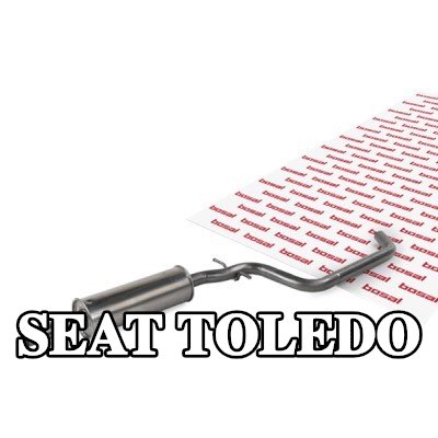 BOSAL كاتم الصوت الأوسط — 2008 SEAT Toledo