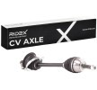 RIDEX Tahrik mili Ön Aks Sol, 593mm — Renault Express (1)