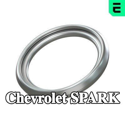 OPTIMAL حشية سدادة حوض الزيت من المطاط الصناعي, Inner Diameter: 13, 8mm — Chevrolet Spark