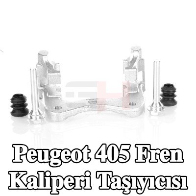 GH Fren kaliperi taşıyıcısı Sol, Arka Aks Sol, Arka Aks Sağ, Arka Aks her iki taraf, Sağ — Peugeot 405