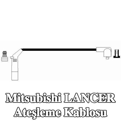 NGK Ateşleme kablosu 90cm — 2002 Mitsubishi Lancer