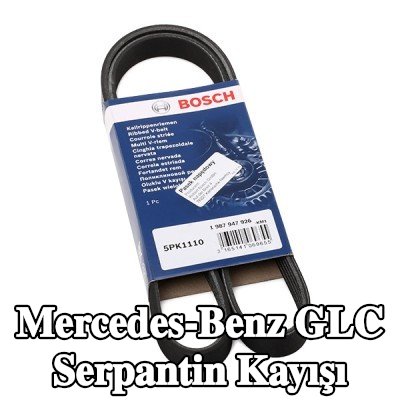 BOSCH Serpantin kayışı 1110mm, Number of ribs: 5 — Mercedes-Benz Glc