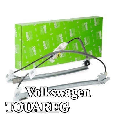 VALEO مُحرك نافذة أمامي أيسر, كهربائي, بدون محرك كهربائي — 2002 Volkswagen Touareg