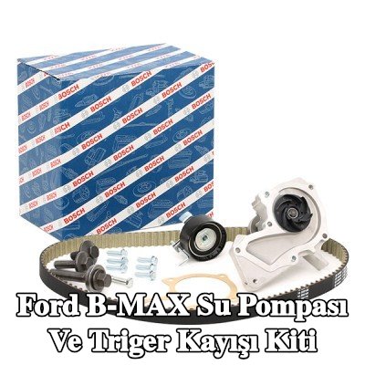 BOSCH Su pompası ve triger kayışı kiti Diş Sayısı: 117, Width: 22mm — Ford B-max