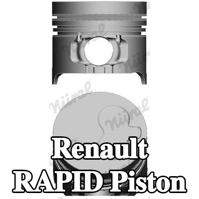 NÜRAL Piston segman tutuculu piston — Renault Rapid