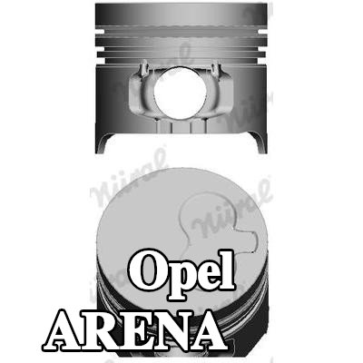 NÜRAL مكبس مزود بحامل حلقات المكبس — Opel Arena