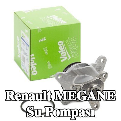 VALEO Kapaksız su pompası, conta/sızdırmazlık elemanları ile — Renault Megane