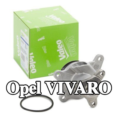 VALEO مضخة مياه بدون غطاء, مع حشيات/مانعات تسرب — 2016 Opel Vivaro