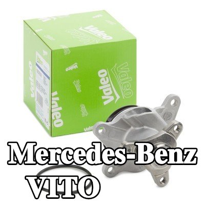VALEO مضخة مياه بدون غطاء, مع حشيات/مانعات تسرب — Mercedes-Benz Vito