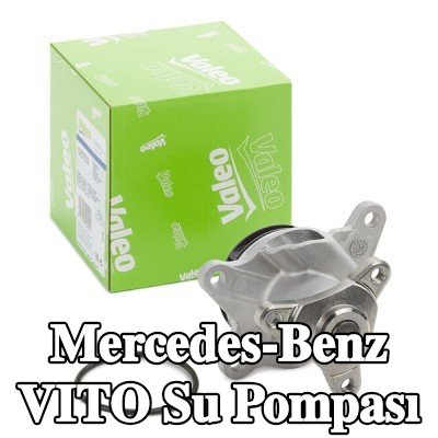 VALEO Kapaksız su pompası, conta/sızdırmazlık elemanları ile — Mercedes-Benz Vito