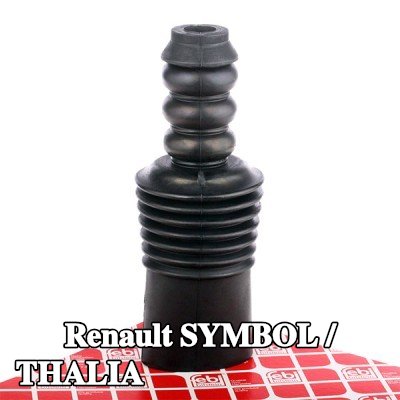 FEBI BILSTEIN طقم غطاء الغبار, ممتص الصدمات المحور الأمامي الأيسر — Renault Symbol / Thalia