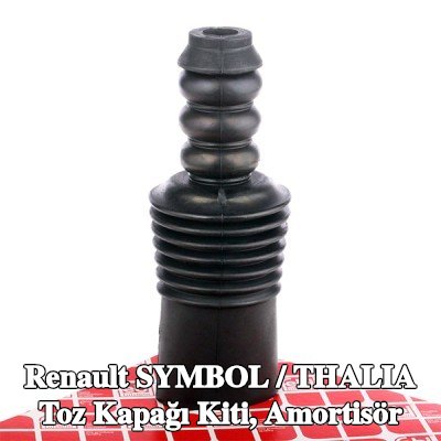 FEBI BILSTEIN Toz kapağı kiti, amortisör Ön Aks Sol — Renault Symbol / Thalia