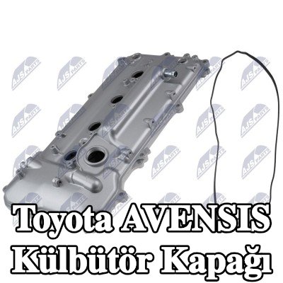 NTY Contalı/sızdırmazlık elemanlı külbütör kapağı, cıvata/vida olmadan — 2003 Toyota Avensis