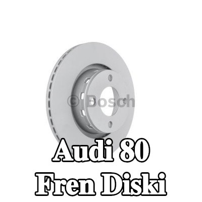 BOSCH Fren diski Dış Çap: 280mm, Havalandırmalı, Kaplamalı — Audi 80