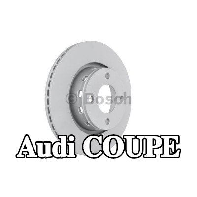 BOSCH القطر الخارجي لقرص المكابح: 280mm, مُهوى, مطلي — Audi Coupe