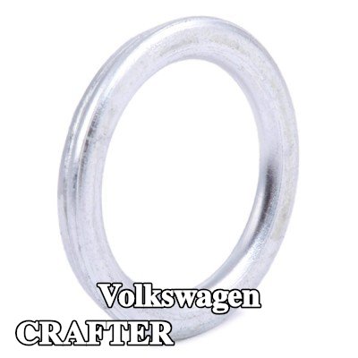 TOPRAN حشية سدادة حوض الزيت صفيحة فولاذية, Inner Diameter: 11, 7mm — Volkswagen Crafter