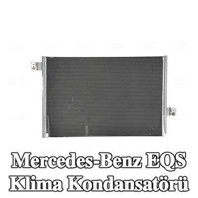 NISSENS Kurutucusuz klima kondansatörü, azot dolgulu — Mercedes-Benz Eqs