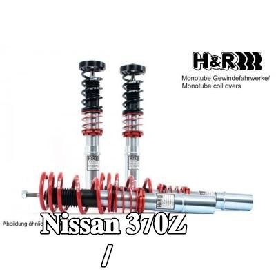 H&R مجموعة التعليق، نوابض لولبية / ممتصات صدمات — Nissan 370z