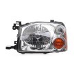 ABAKUS Far Sol, H4, Lens Rengi (yön göstergesi): Sarı, ampul içermez — Nissan Pick Up (6)