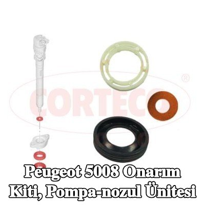 CORTECO Onarım Kiti, pompa-nozul ünitesi — Peugeot 5008