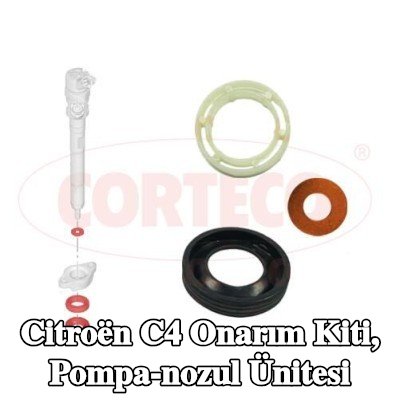CORTECO Onarım Kiti, pompa-nozul ünitesi — 2012 Citroën C4