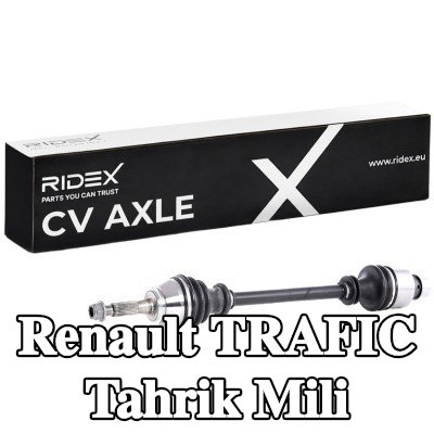 RIDEX Tahrik mili Ön Aks Sol, Ön Aks Sağ, Arka Aks Sol, Arka Aks Sağ, 714, 00mm — 2000 Renault Trafic