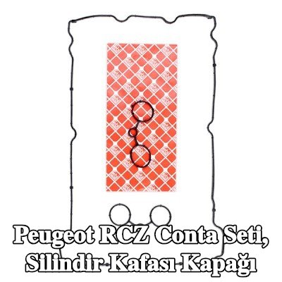 FEBI BILSTEIN Conta seti, silindir kapağı ACM (Poliakrilat) — Peugeot Rcz