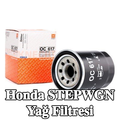 MAHLE Tek çek valflı yağ filtresi — Honda Stepwgn