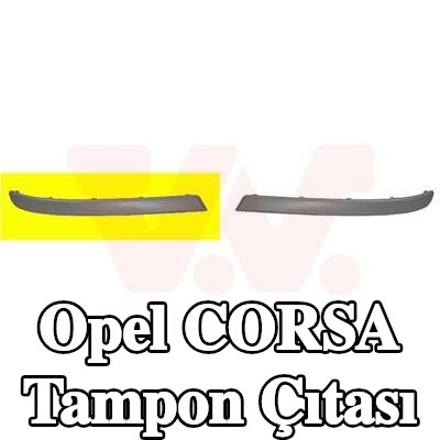 VAN WEZEL Tampon çıtası Sağ Ön — 2002 Opel Corsa
