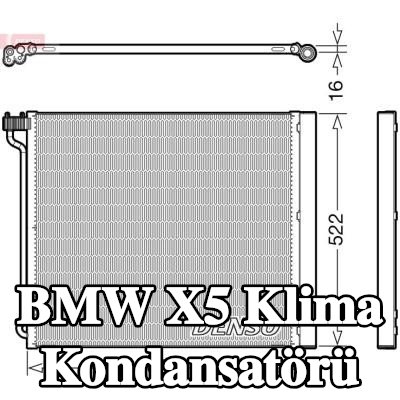 DENSO Kurutuculu klima kondansatörü — 2012 BMW X5