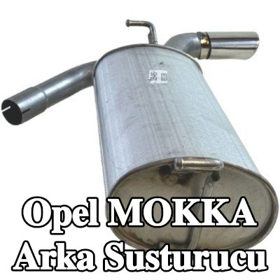 BOSAL Arka susturucu — Opel Mokka