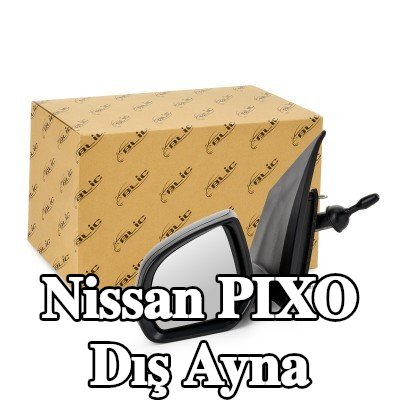 BLIC Sol yan ayna, Mekanik — Nissan Pixo