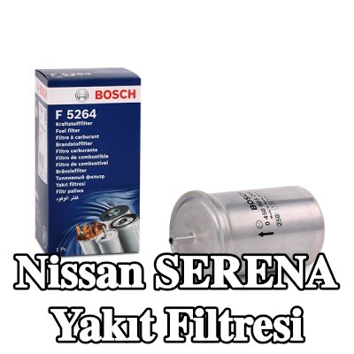 BOSCH Yakıt filtresi — 2000 Nissan Serena