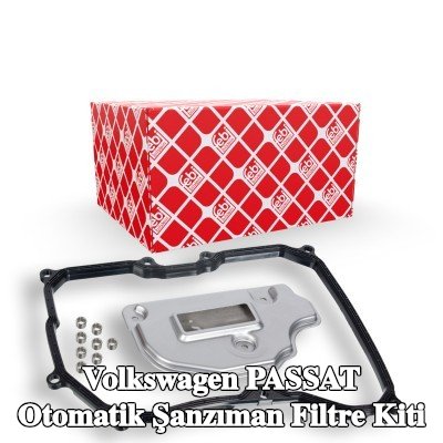 FEBI BILSTEIN Conta/sızdırmazlık elemanı içeren otomatik şanzıman filtre kiti — 2008 Volkswagen Passat